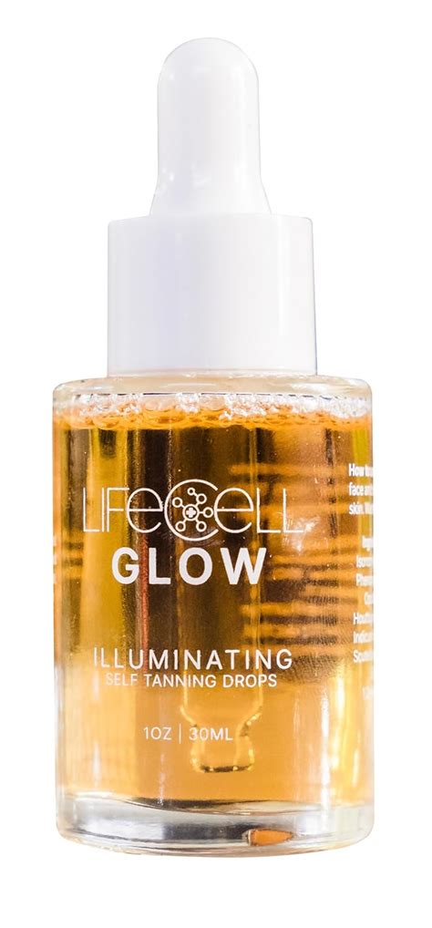 lifecell self tanning drops.